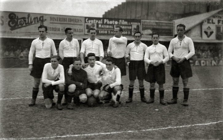 Real Union, Atotxan 1931ean. (Ricardo MARTIN | KUTXA FOTOTECA)