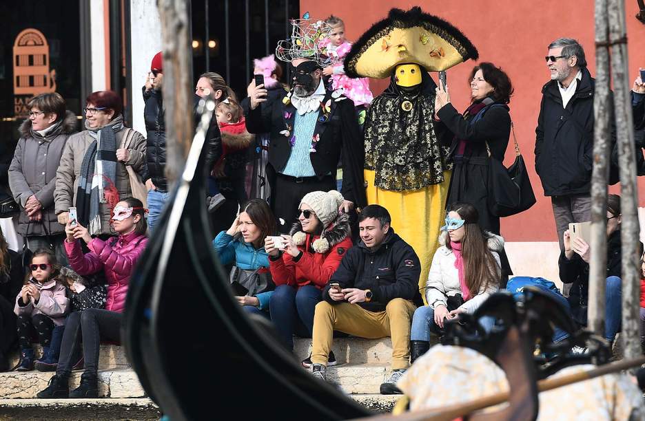 El Ayuntamiento de la ciudad ha establecido un aforo limitado a la plaza, donde solo podrán entrar 25.000 personas.(Vicenzo PINTO/AFP)