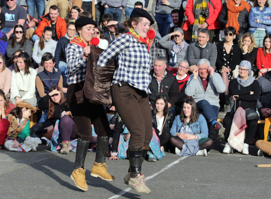 Le village Aussurucq n'avait pas organisé de mascarade depuis 2005. ©Bob EDME