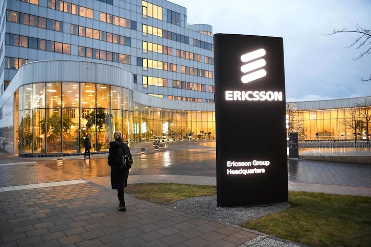 Ericsson, firma sueca, ha sido una de las primeras en cancelar su asistencia al MWC. (Fredrik SANDBERG | AFP) | 