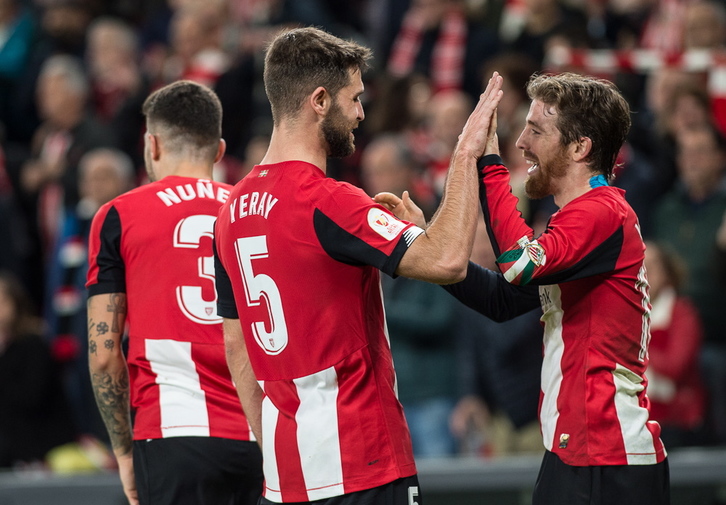 Muniain ha marcado el gol del Athletic. (Marisol RAMIREZ / FOKU)