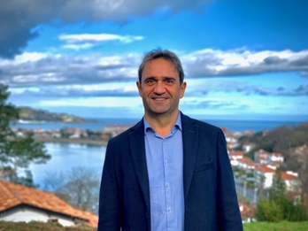 Pascal Destruhaut est candidat à Hendaye. © Dr
