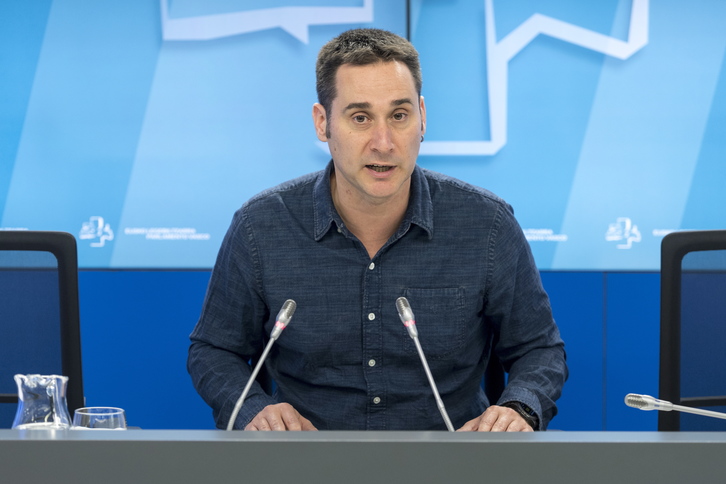 Iker Casanova (EH Bildu), en una imagen de archivo      (Juanan RUIZ I FOKU)