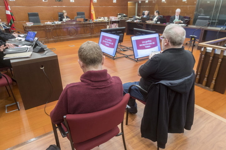 Una de las sesiones del juicio. (Juanan RUIZ / FOKU)