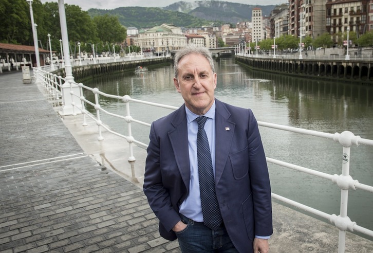 Alfonso Gil, concejal de Movilidad y Sostenibilidad de Bilbo. (Marisol RAMIREZ | FOKU)