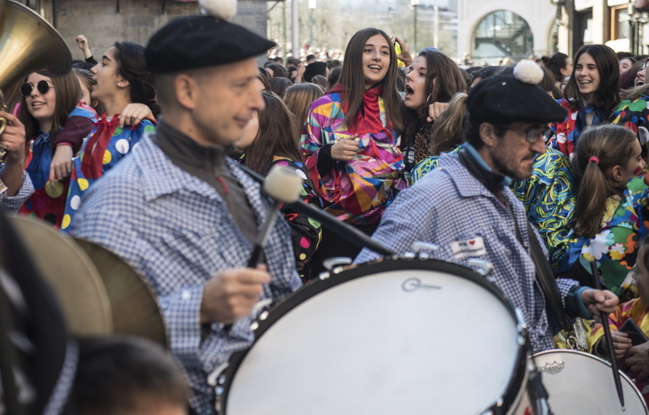 Kabi Alai elkarteko txaranga. (Jagoba MANTEROLA / FOKU)