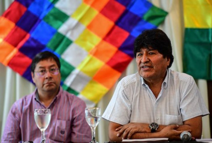 El expresidente de Bolivia, Evo Morales. (Ronaldo SCHEMIDT/AFP)