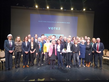 Nathalie Motsch a dévoilé les noms de ses 34 colistiers. © François BERLAND