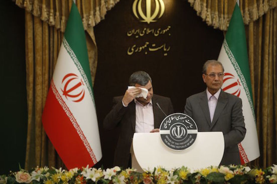 El viceministro de Salud iraní ha dado positivo por coronavirus. (Mehdi BOLOURIAN / AFP)