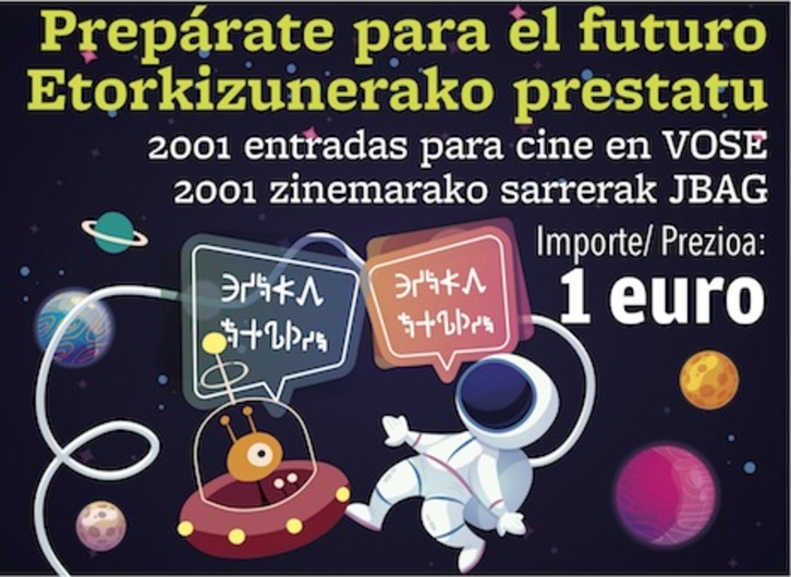 Cartel de la campaña ‘Prepárate para el futuro’.