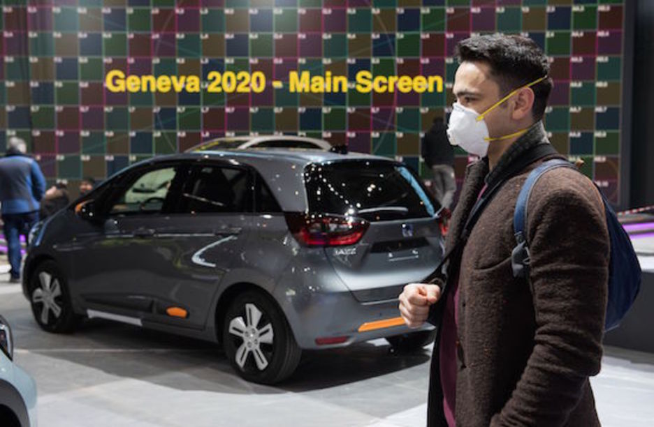 Ginebra ha suspendido el Salón del Automóvil por el coronavirus. (Richard JUILIART/AFP)