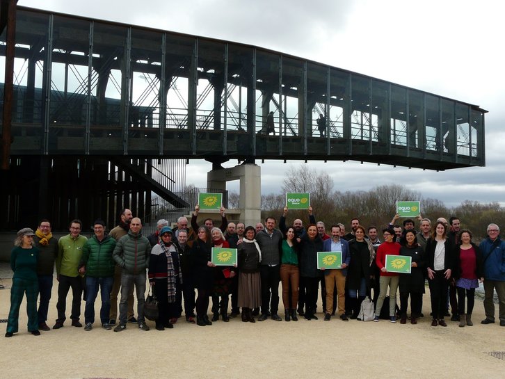 Equo ha celebrado su asamblea en el centro de interpretación de Salburua. (@EquoBerdeak)