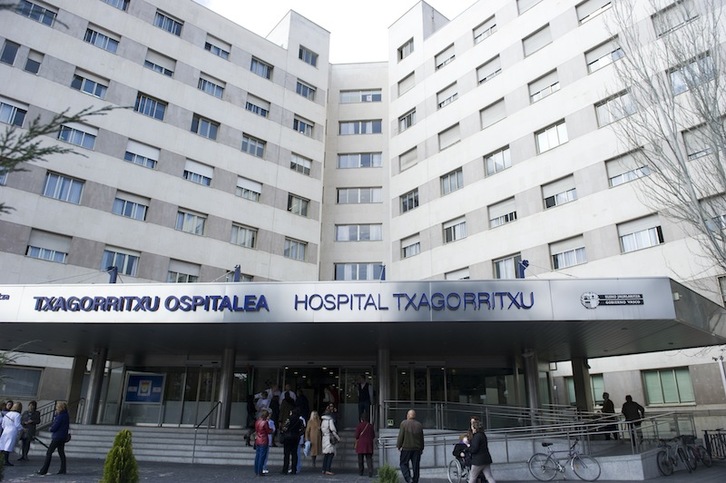 Entrada al Hospital de Txagorritxu. (Juanan RUIZ | FOKU)