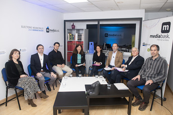 Les candidats de Biarritz débattent. ©Guillaume Fauveau