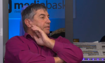 Jean-Claude Saint-Jean, tête de la liste Ustaritz avec bon sens. (Capture d'écran)