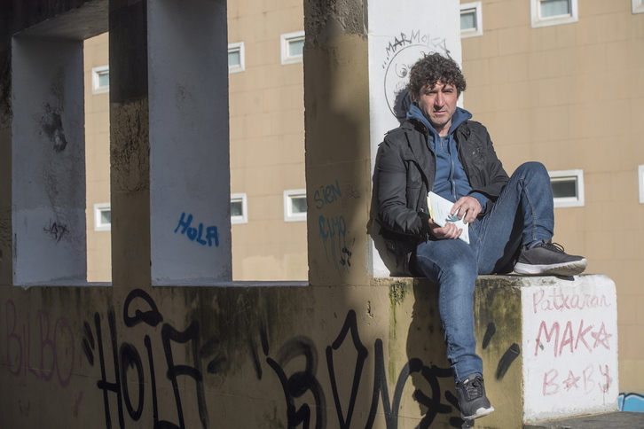 El escritor y poeta Aritz Gorrotxategi también participará en Poetika. (Juan Carlos RUIZ I FOKU)