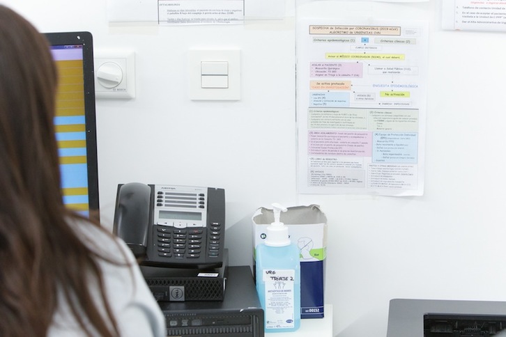 Indicaciones sobre el coronavirus en el Complejo Hospitalario de Nafarroa. (GOBIERNO DE NAVARRA)