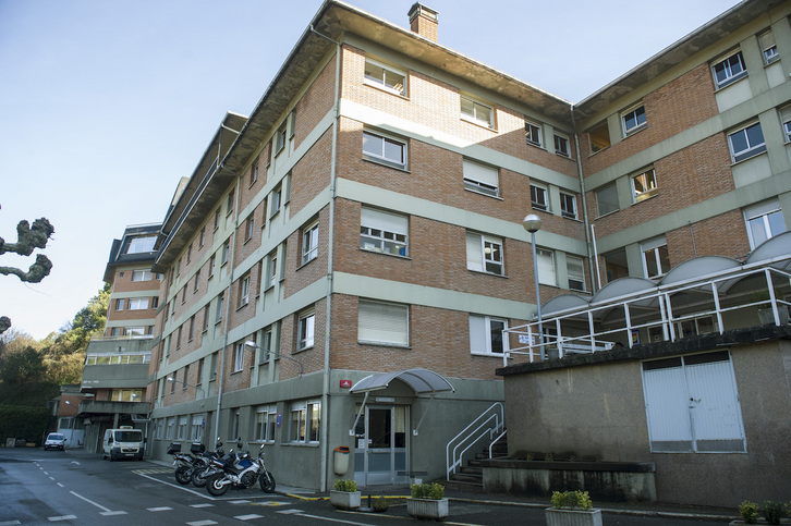 Clínica Asunción de Tolosa, en una imagen e archivo. (Jon URBE / FOKU)