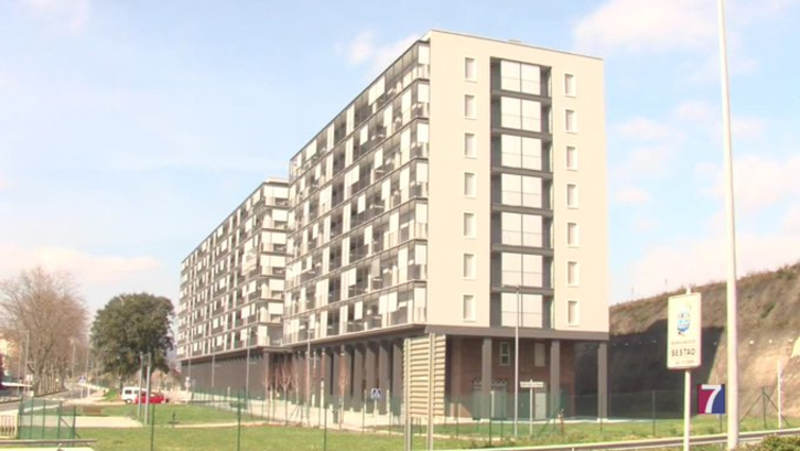 Promoción de viviendas de La Punta, en Sestao.