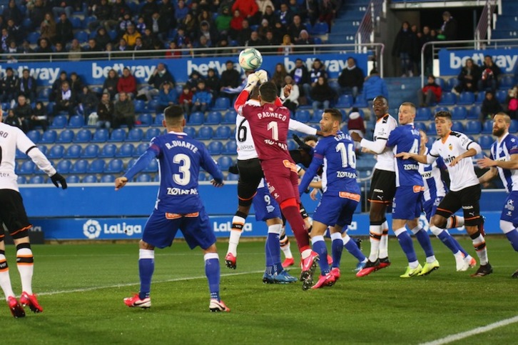 Pacheco ukabilekin urruntzen arriskua. (Endika PORTILLO / FOKU)