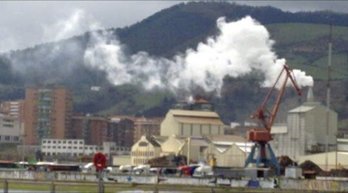 Planta de Sader, en Zorrotza. 