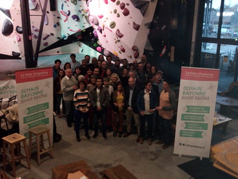 La moyenne d'âge de Demain Bayonne-Bihar Baiona est de 48 ans. DR