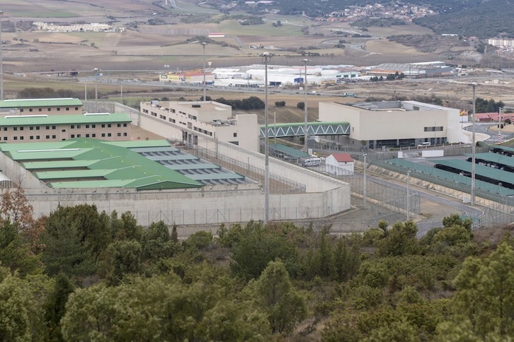 Vista de Zaballa, adonde ha sido llevado uno de los dos detenidos. (Juanan RUIZ | FOKU)