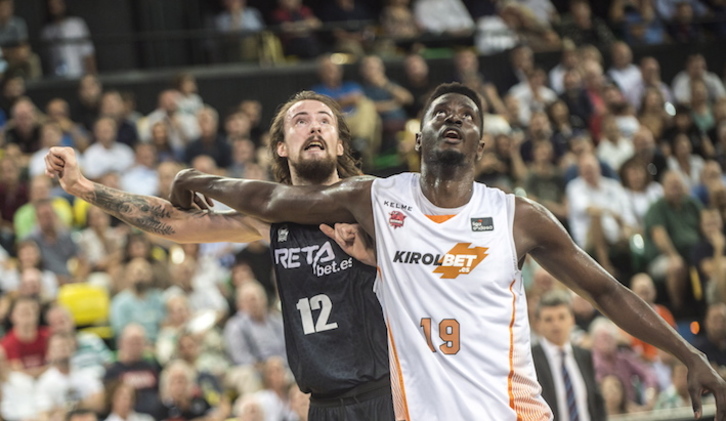 Partido entre Bilbao Basket y Baskonia. (Marisol RAMÍREZ/FOKU)