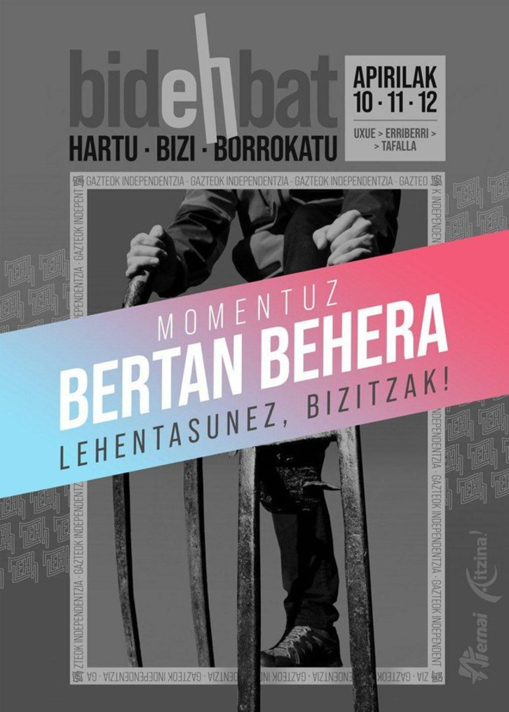 BidEHbat ekimena, bertan behera. (@ernaigazte)