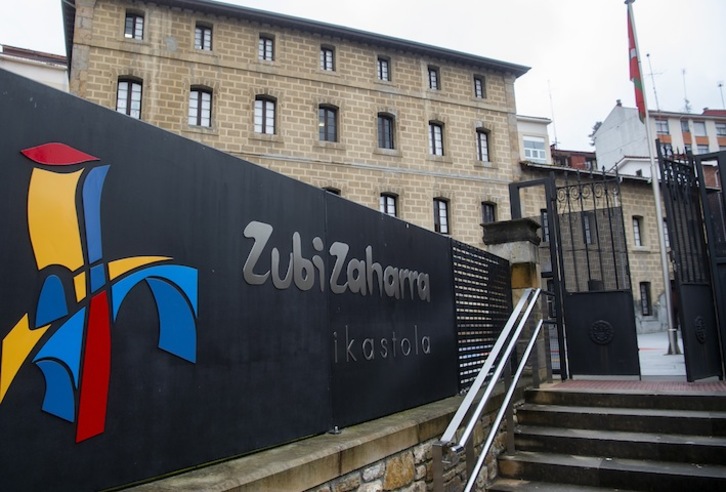 Balmasedako Zubizaharra ikastola. (Luis JAUREGIALTZO/FOKU)