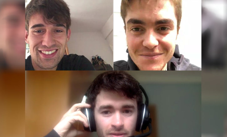Irisarri eta Gorostidirekin izandako Skype bidezko elkarrizketa.