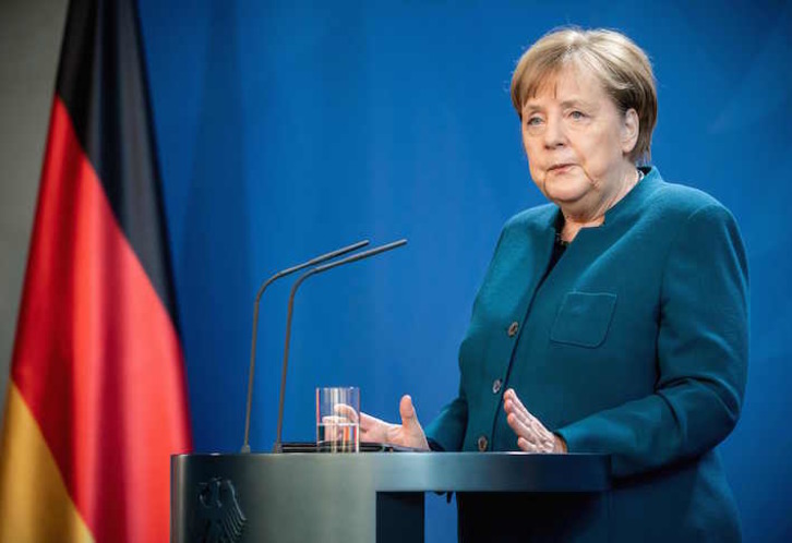 Angela Merkel seguirá al frente del Gobierno alemán. (Michael Kappeler/AFP)