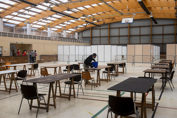 Biarritzeko harrera gunea arratsalde honetatik idekia da. © Guillaume FAUVEAU