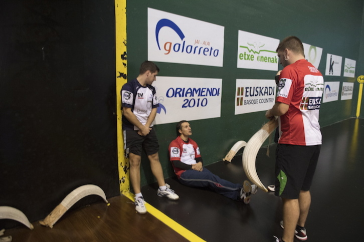 Oriamendi 2010 ha presentado un ERTE para los pelotaris. (Gorka RUBIO/FOKU)