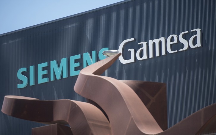 Siemens-Gamesa es una de las empresas con expedientes temporales de regulación. FOTO: Jagoba MANTEROLA/FOKU