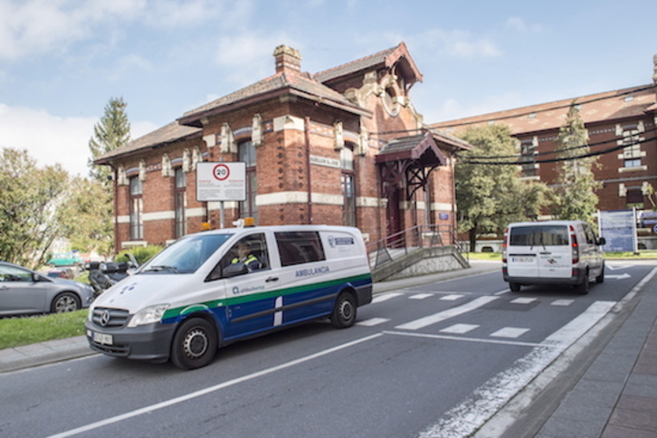 Hospital de Basurto, en Bilbo. (Marisol RAMIREZ/FOKU)