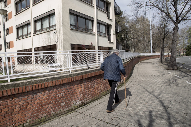 Residencia de mayores de la Misericordia de Iruñea. (Iñigo URIZ/FOKU)