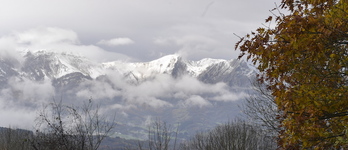 Este invierno pocas veces se ha podido ver nieve en los montes vascos. (Idoia ZABALETA (FOKU)