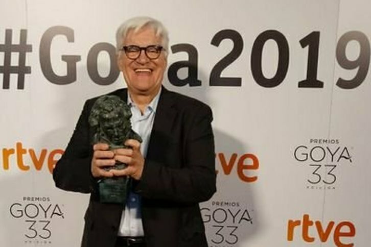 Chato Galante, en la entrega de los premios Goya del año pasado.