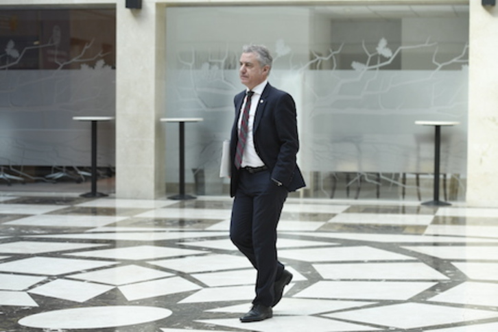 Iñigo Urkullu, en una imagen de archivo. (Raúl BOGAJO/FOKU)