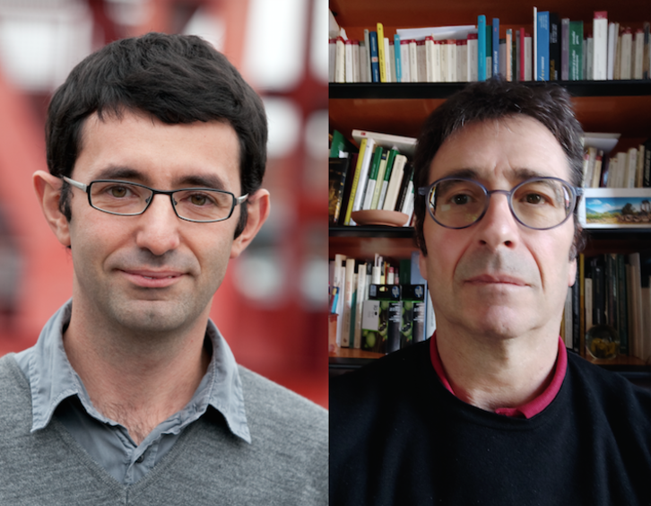 Michael Marder y Luis Garagalza.