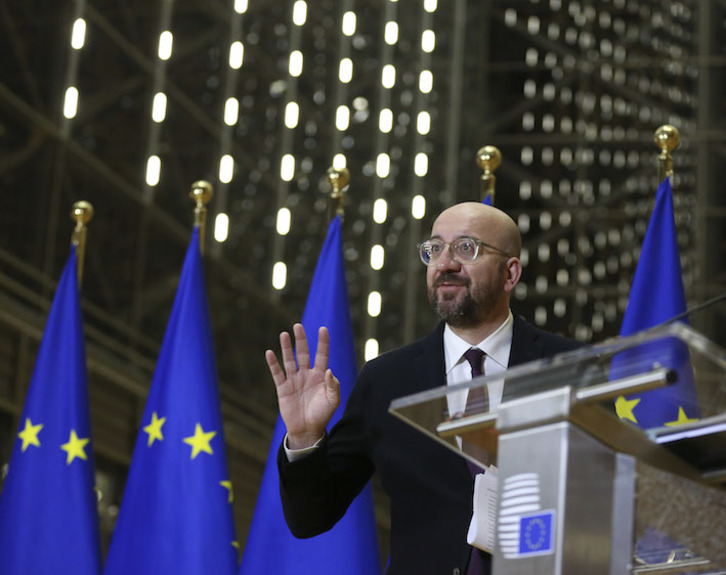 Charles Michel, presidente del Consejo Europeo. (François WALSCHAERTS/AFP)