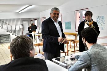 Francis Gavilan considère que le communiqué de Sébastien Etchebarne n'est qu'une "manœuvre déplacée". © Goizeder TABERNA