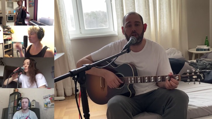 Semyon Slepakov, cantautor y cómico ruso.