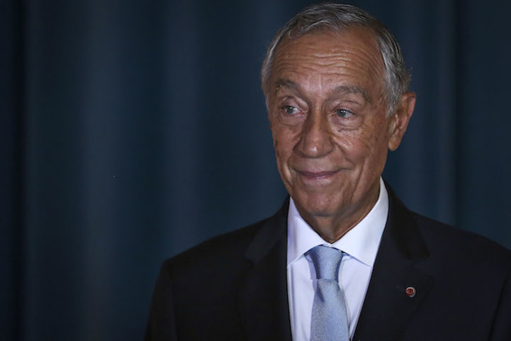 el presidente de Portugal Marcelo Rebelo de Sousa (Carlos COSTA | AFP)