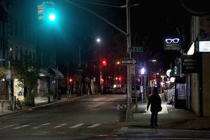 Vecindario de Williamsbourg en Brooklyn, Nueva York. (Yana PASKOVA / AFP)