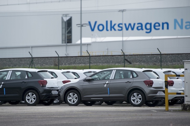 Volkswagen podría reiniciar su actividad el 20 de abril, según baraja la dirección. (Iñigo URIZ/FOKU)