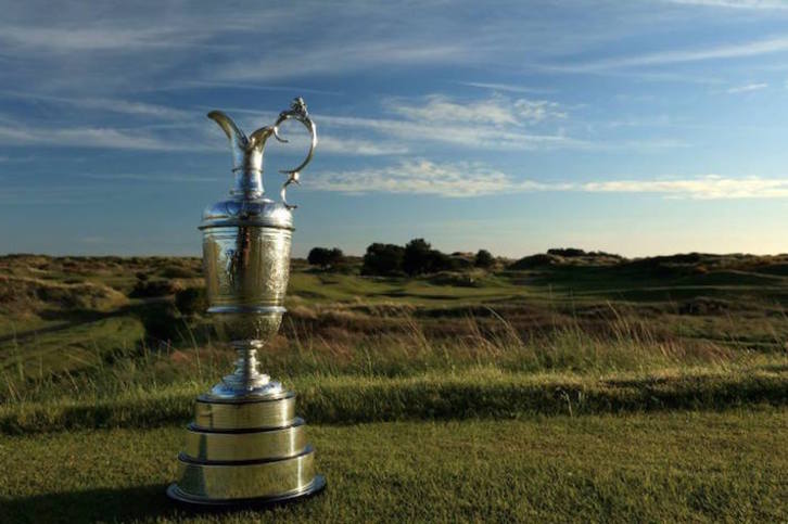Imagen del trofeo que se entrega al ganador del British Open. (THEOPEN)