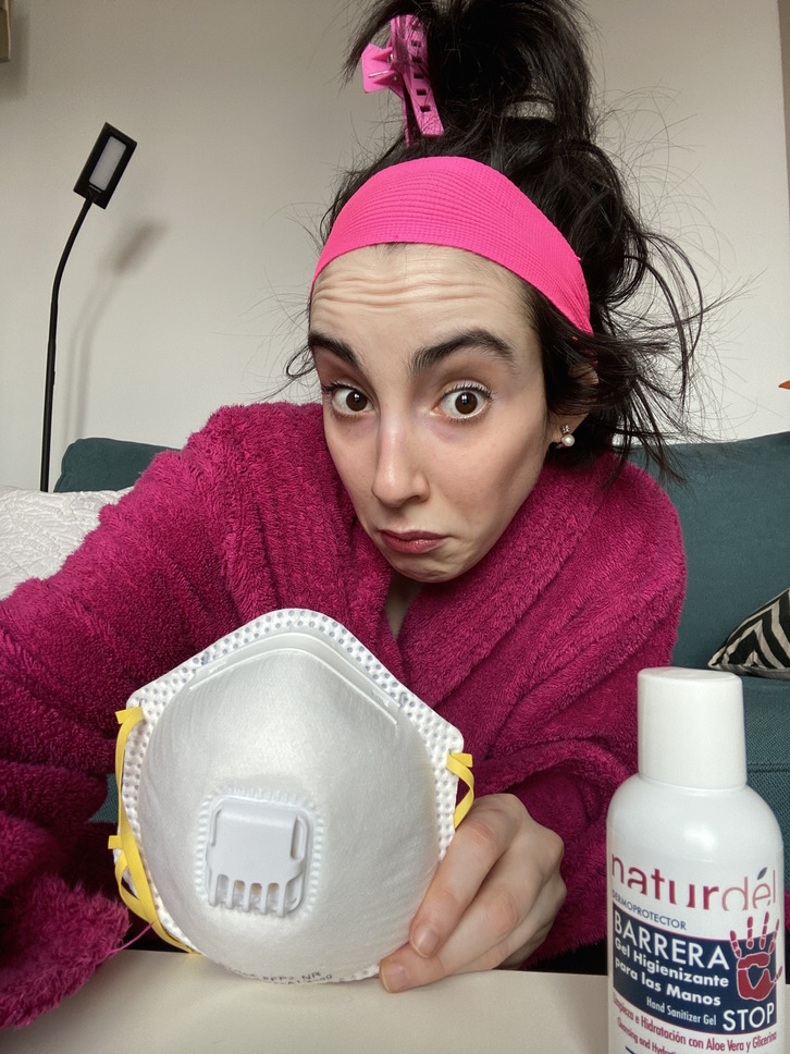 Ainhoa Artetxe aktorea, Miren Gotzone pertsonaiaren azalean.