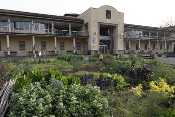 Imagen de la residencia de Tolosa. (Jon URBE/FOKU)